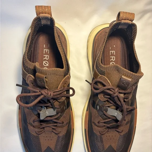 Cole Haan Men's 5.Zerogrand Work Sneaker Brown - Picture 5 of 7
